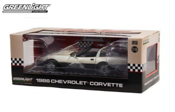 CHEVROLET Corvette C4 Malcolm Konner Commemorative Edition (1986), Dual-Tone Black/Silver Beige