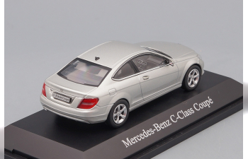 MERCEDES-BENZ C-Class Coupe C204 (2011), silver iridium