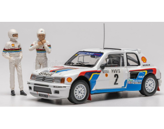 PEUGEOT 205 Turbo 16 #2 A.Vatanen/T.Harryman Rally Monte Carlo (1985)