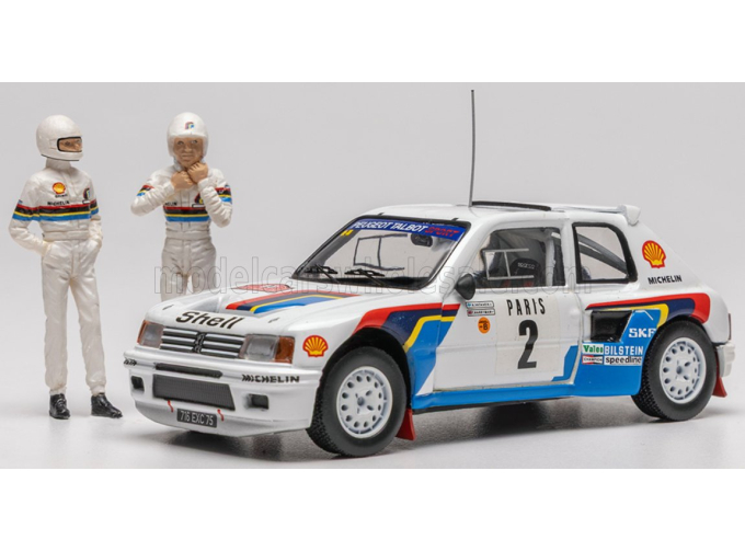 PEUGEOT 205 Turbo 16 #2 A.Vatanen/T.Harryman Rally Monte Carlo (1985)