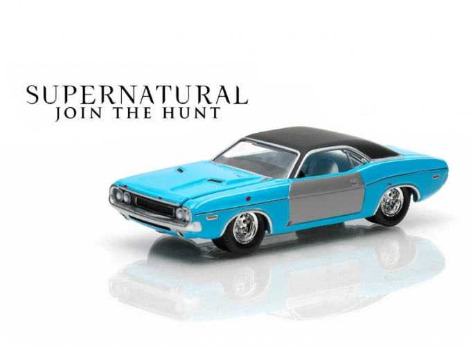 DODGE Challenger 1970 из телесериала "Supernatural", blue