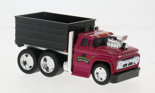 CHEVROLET C60 Flatbed (1966), red/black