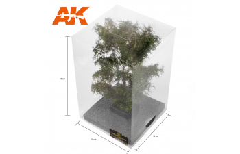 WHITE POPLAR SUMMER TREE 1/72  (H0 / 1:72 /1:48)