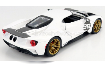 FORD Gt №98 Daytona Livery (2021), White Black