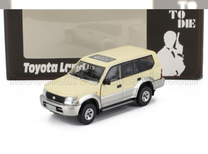 TOYOTA Land Cruiser Prado Lc95 (1998) - 007 James Bond - No Time To Die - Non E' Tempo Per Morire - Daniel Craig - Movie (2021), Beige