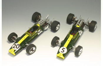 Сборная модель Спортивный автомобиль Team Lotus type 49 1967