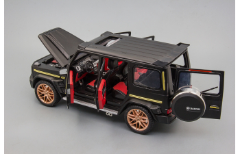 MERCEDES-BENZ G-class (G700) Brabus (Babosi), чёрный матовый