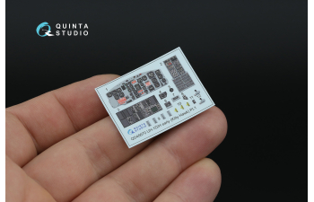 3D Декаль интерьера кабины UH-1D early/UH-1H early (Kitty Hawk)