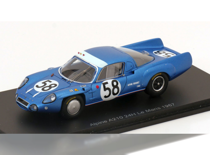 ALPINE A210 No 58 24h Le Mans, Vidal/Cella (1967)