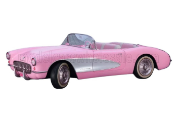 CHEVROLET Corvette (1956), pink/beige