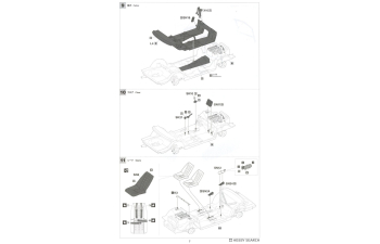 Сборная модель NISSAN 240rs (bs110) Team Nissan Europe (night Version) №3 Rally New Zealand 1983 Timo Salonen - Seppo Harjanne
