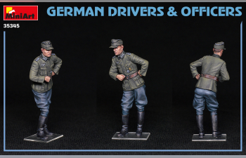 Сборная модель German Drivers & Officers