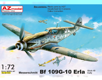 Сборная модель Самолет Messerschmitt Bf-109G-10 Erla Block 49 Early