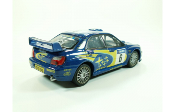 SUBARU Impreza WRX STI #6, синий