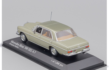 MERCEDES-BENZ 300 SEL 6.3 W109 (1968), bright green