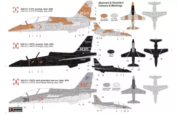 Сборная модель SIAI M-311