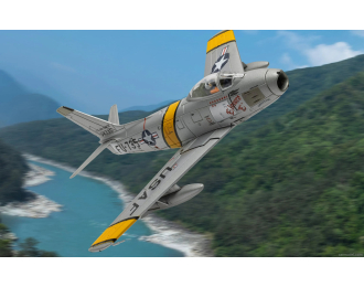 NORTH AMERICAN - F-86E SABRE MILITARY AIRPLANE ELEANOR CHRISTINE WILLIAM T. BILL WHISNER Jr.