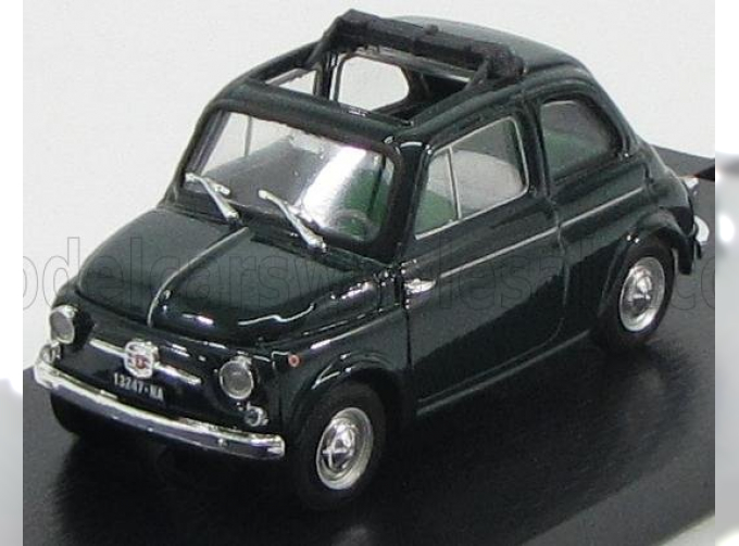 FIAT Nuova 500d (1960) Tetto Aperto - Open, Dark Green