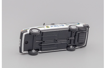 VOLVO 240 Полиция Швеции, Полицейские Машины Мира 56, белый