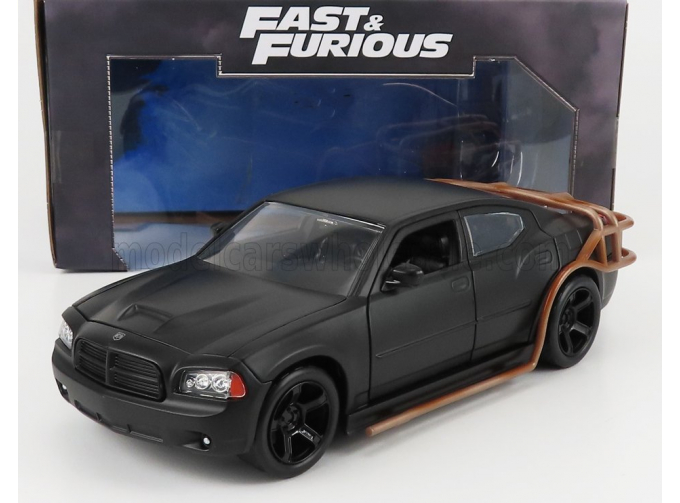 DODGE Dom's Toretto Charger Srt8 2006 - Fast & Furious, Matt Black