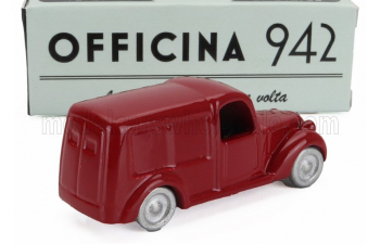 FIAT 508 C/1100 Van Furgone Viberti Regie Poste (1938), Red