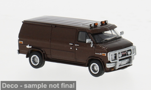 GMC Vandura (1983), brown