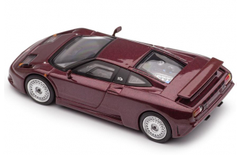 BUGATTI EB110 GT 1995 (LHD), бордовый
