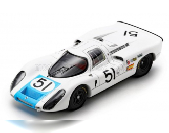 PORSCHE 907 №51 2nd 12h Sebring (1968) Vic Elford - Jochen Neerpasch, White