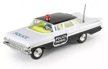 CHEVROLET Impala Police Patrol (1958), silver/black