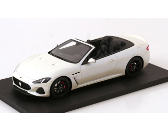 MASERATI GranCabrio (2019), white metallic