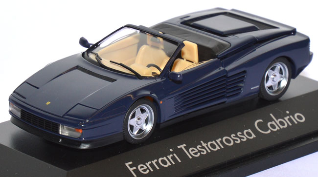 FERRARI Testarossa Cabrio, blue