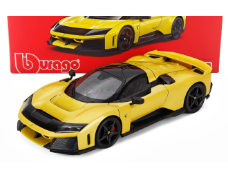 FERRARI F80 2024 - Black Wheels, Giallo Tristrato - Yellow Met