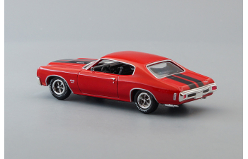 CHEVROLET Chevelle (1970), red w/black stripes