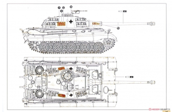 Сборная модель Pz.Kpfw.VI Ausf.B Konigstiger