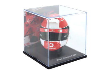 MINI HELMET M. Schumacher Ferrari #1 Formula 1 World Champion 2004, red/white