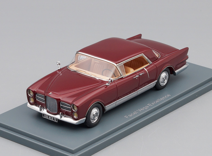 FACEL Vega Excellence (1958), dark red-metallic