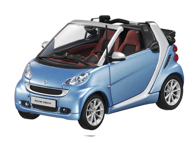 SMART ForTwo Cabriolet A451 (2012), light blue