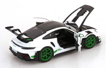 PORSCHE 911 GT3 RS Tribute to Carrera (2022), white/python green