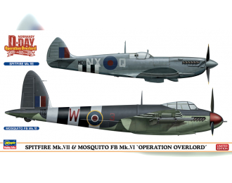 Сборная модель Spitfire MK VII & Mosquito MK VI Combo (2 модели) Limited Edition