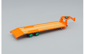 TRAILER Trailer Pianale For Truck - Rimorchio, Yellow (Greenlight!!!)