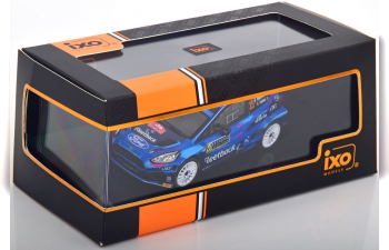 FORD Fiesta Mkii Rally2 N 25 Rally Montecarlo (2023) G.Munster - L.Louka, Blue Met Black