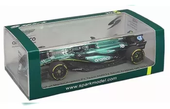 ASTON MARTIN F1 Amr24 Team Aramco Cognizant №18 Saudi Arabia Gp (2024) Lance Stroll, Green Black