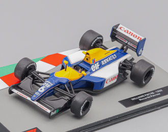 WILLIAMS F1 Fw14b Renault №6 Season (1992) Riccardo Patrese, blue / yellow / white