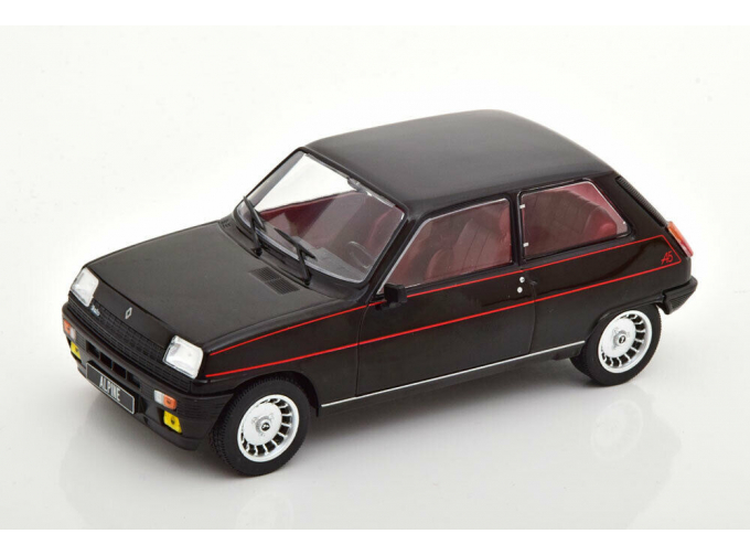 RENAULT 5 Alpine 1982 Black / Decorated