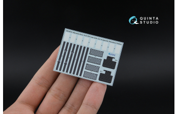 3D Декаль интерьера кабины Mercedes-Benz Wolf SSA (Neverland Hobby) (с 3D-печатными деталями)