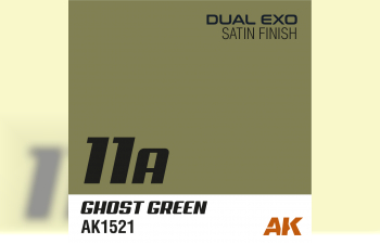 Краска акриловая Dual Exo 11A - Ghost Green, 60ml