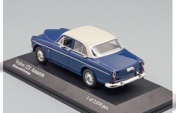 VOLVO 121 Amazon 4-door Saloon (1966), blue / grey