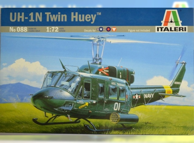 Сборная модель Американский вертолет Bell UH-1N Twin Huey