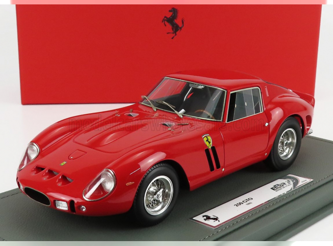 FERRARI 250 Gto Coupe (1962) - Con Vetrina - With Showcase, Red