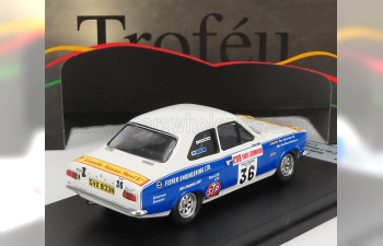 FORD Escort Mki №36 Winner Gr.1 Rally Donegal International (1975) B.Fisher - D.Smyth, White Blue Yellow